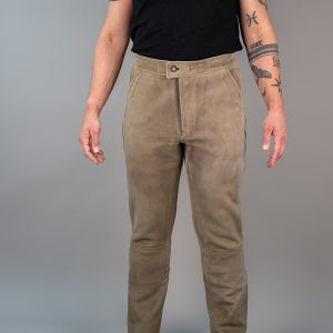Lange Sporthose aus hochwertigem Leder von der Gerberei Kolesch in Biberach