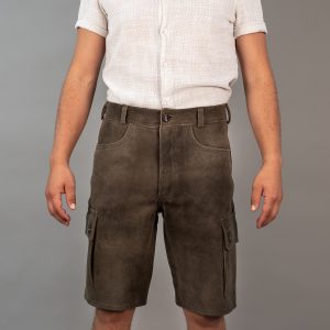 Robuste Workerhose aus hochwertigem Leder von der Gerberei Kolesch in Biberach